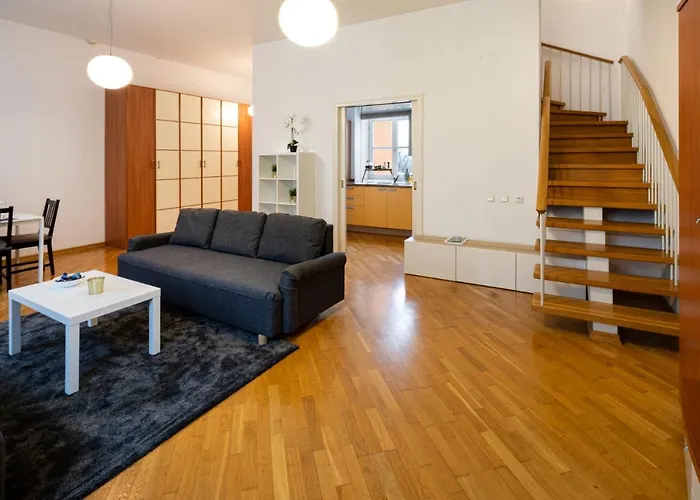 Old Two Floor Palasta Loft With River View * Riga